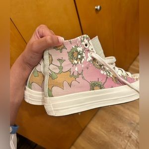 Floral Converse Hightops